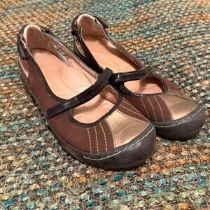 J-41 Eclipse MJ Casual Shoes, WJ09ECL02, Brown/Gold, Womens US Sz 7.5 Orig $158